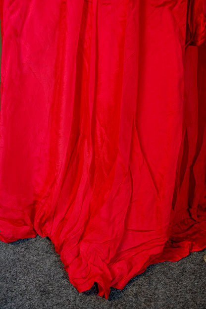 Graceful Baby Pink Piping & Stone Work Indo-Western 2-Piece Set