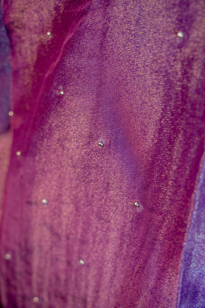 Onion Color Indo-Western 3-Piece Set