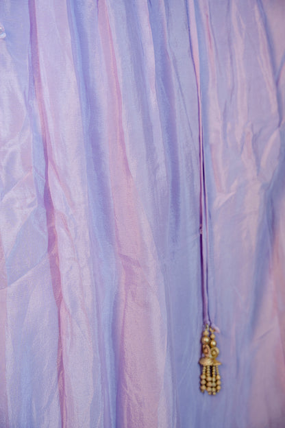 Lavender Indo-Western 3-Piece Set