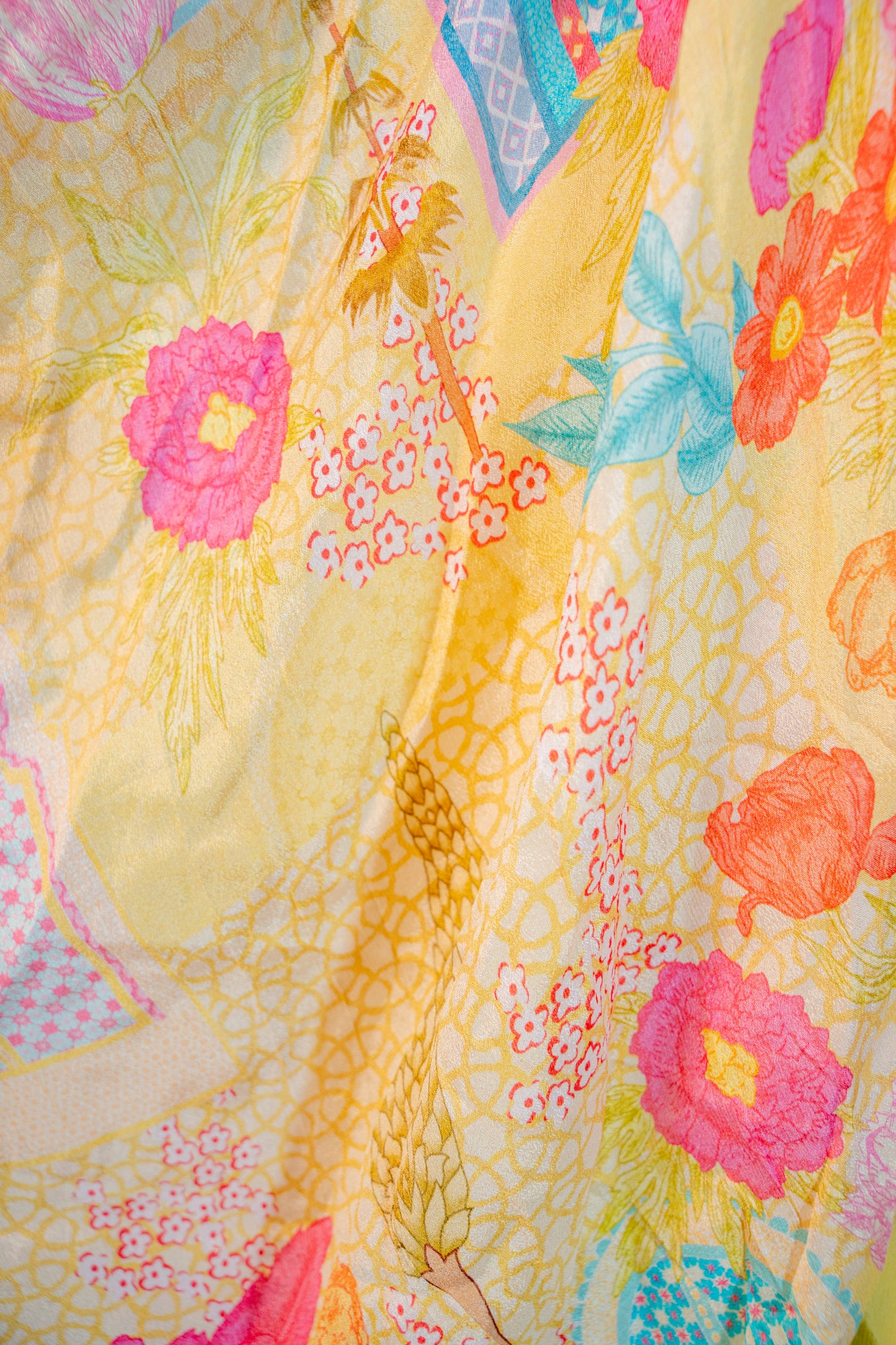 Sunlit Amber Indo-Western 3-Piece Ensemble