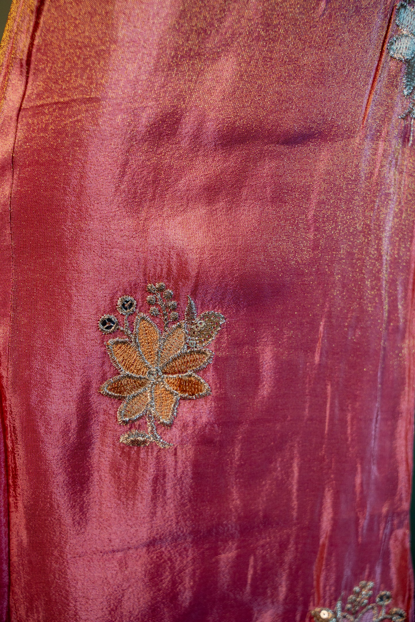 Soft Blush Elegance Indo-Western 3-Piece Set