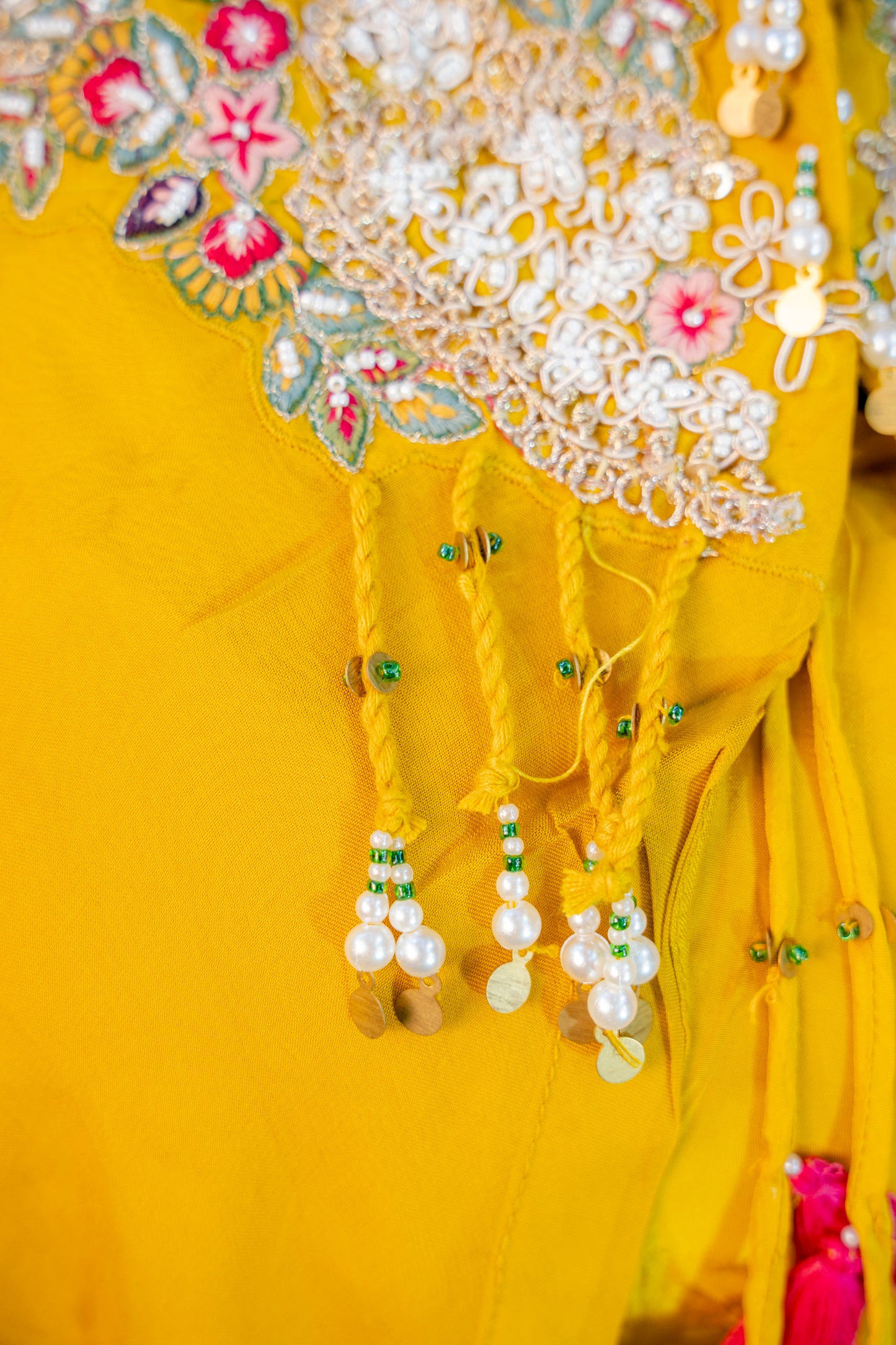 Suryakant Yellow Indo-Western 3-Piece Ensemble